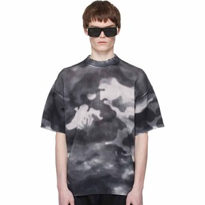 เสื้อยืดโอเวอร์ไซส์ผู้ชายไซส์ใหญ่พิเศษ พิมพ์ลายโลโก้ ผ้าฝ้าย 100% เสื้อยืดพลัสไซส์ ไซส์ใหญ่พิเศษ ทรงหลวม - Product Image 6
