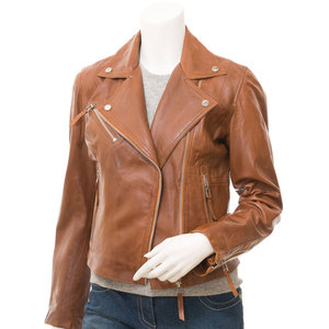 Women <b>Leather</b> <b>Biker</b> <b>Jacket</b> Slim Fit Genuine <b>Leather</b> Moto Style Wholesale Women <b>Real</b> Sheepskin <b>Leather</b> <b>Jacket</b> Vintage Motorcycle - Product Image 6