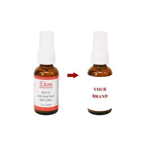 Crema correctora de manchas de acné con azufre al 10% de marca privada, hidratante para el cuidado de la piel con acné. - Product Image 1