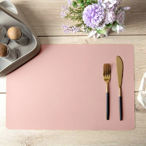 Ensemble de sets de table multicolores antidérapants pour la salle à manger, sets de table ronds modernes en feutre non tissé - Product Image 4