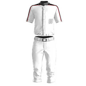 Custom Plus Size <b>Baseball</b> Uniform Short Printed 100% Polyester Moisture-Wicking Comfortable Casual Modern Athletic Outfit - Product Image 1