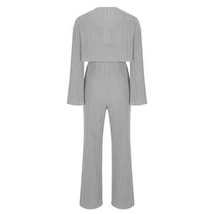 Survêtement décontracté pour femmes avec logo personnalisé, léger, style streetwear, pour femmes - Product Image 4