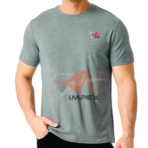 Camiseta Moderna para Hombre 100% Lana Merino Superfina, Transpirable, de Secado Rápido, Anti-olor, Deportiva, Cómoda, Corte Regular, Manga Corta - Product Image 6