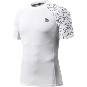 Camiseta de Compresión Deportiva Transpirable de Manga Corta para Hombre, de Alta Calidad, Proveedor Profesional - Product Image 3
