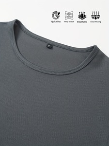 Jersey de Malla de Hielo Personalizado para Hombre y Jóvenes, el Más Vendido, con Nombre de Equipo OEM, Impresión por Sublimación Completa, Top Corto para Fitness, Running y Ciclismo - Product Image 4
