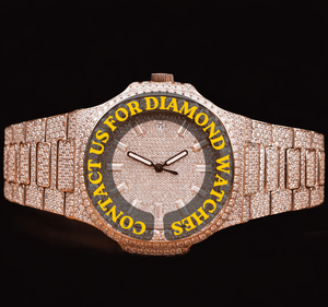 Reloj de Cuarzo Cuadrado de Lujo de Alta Gama 2026 con Moissanita, Correa de Acero Inoxidable Personalizada, Movimiento ETA y Función de Fecha Automática - Product Image 1