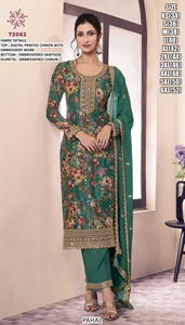 Kurti negro real con diseño floral - Product Image 2