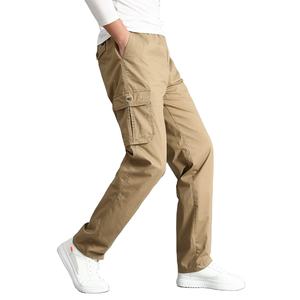 Pantalons cargo pour hommes tendance en vente chaude, vêtements décontractés pour hommes, fermeture à cordon personnalisée, en coton, fournisseur de pantalons cargo pour hommes en provenance du Bangladesh - Product Image 4