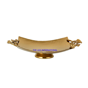 Wholesale Customized Classic Design Metal <b>Gold</b> <b>Serving</b> <b>Tray</b> for Home Decorative Hotel Restaurant Kitchenware Table Decor - Product Image 2