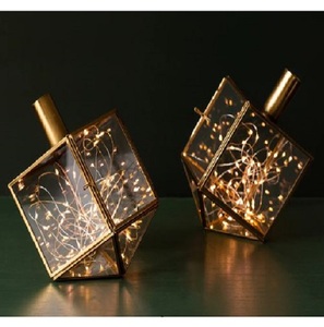 Home Decorative Geometric Glass & Stainless Steel Votive Gold Colour Christmas <b>Candle</b> <b>Lantern</b> <b>Candle</b> Holder Handmade Customized - Product Image 1