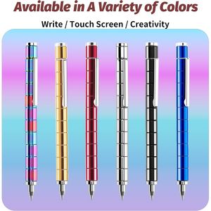 Penna Magnetica Multifunzionale Antistress, Gadget Sensoriale Divertente per Passare il Tempo, Penne Deformabili, Giocattolo Antistress - Product Image 3