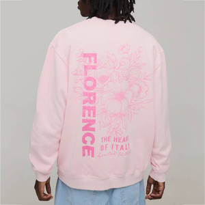 Personalized Screen Printed Men's Sweatshirt <b>Custom</b> Long Sleeve Streetwear OEM Casual Wear <b>Custom</b> Design Apparel Top Clothing - Product Image 1