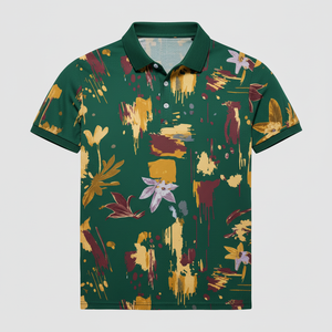 เสื้อโปโลกอล์ฟแบบสั่งทำพิเศษ เสื้อเจอร์ซีย์ลายโบว์ลิ่งพิมพ์ลายแบบซับลิเมชั่น แห้งเร็ว ระบายอากาศได้ดี เสื้อผ้ากีฬาแบบ unisex ติดกระดุม - Product Image 3