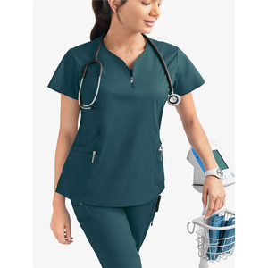 Conjunto de Uniformes Médicos de Alta Calidad OEM, Uniforme de Enfermera Transpirable y Cómodo, Conjuntos de Uniformes de Hospital para Unisex - Product Image 4