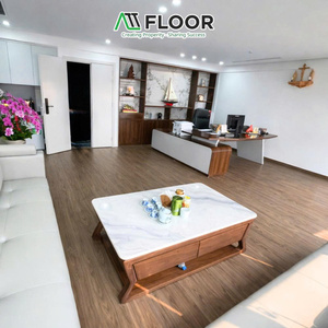 Suelo vinílico SPC 100% impermeable, resistente a los arañazos, ecológico, con sistema de clic, de 5 mm, 6 mm y 20 mil, tipo roble, para cocina y baño. - Product Image 2