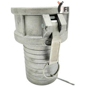 Acoplamiento hembra Camlock de aluminio tipo C de alta presión pulido 2" - Product Image 1