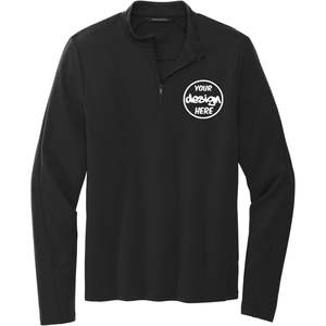 Sudadera Personalizada para Hombre Mercer+Mettle con Cierre de Cremallera de un Cuarto, Bordado Personalizado y Textos de Logotipo Adicionales para Ropa de Trabajo - Product Image 4