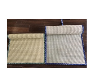 Vietnam Factory Japanese Natural Seagrass Tatami Mat Rectangle Area Rug for Living Room Bedroom <b>Tea</b> Room Handmade Natural Fiber - Product Image 2