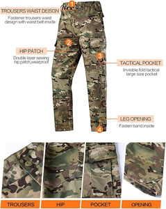 Uniforme de Camuflaje Transpirable Personalizado 2026 para Paintball, Caza y Deportes al Aire Libre - Product Image 5