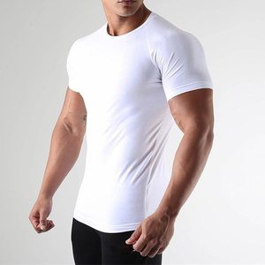 เสื้อยืดลำลองผ้าเจอร์ซีย์เนื้อนุ่ม 75% คอตตอน 25% โพลีเอสเตอร์ 180 กรัม ทรงเข้ารูป ระบายอากาศได้ดี เหมาะสำหรับออกกำลังกาย แขนสั้น สำหรับผู้ชาย - Product Image 5
