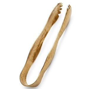 Pinzas para azúcar vintage de acero inoxidable color oro, diseño de concha, forma de pétalo, pinzas para servir cubitos de hielo para fiestas, accesorio de bar. - Product Image 4