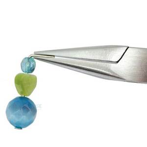 Pince à bec long extra longue de 6 pouces en acier inoxydable, pince à bec fin de précision avec poignée ergonomique antidérapante et souple - Product Image 6