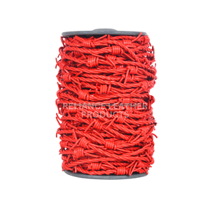 Regular Color Style Leather Barbed Wire Cord Twisted Cowhide Jewelry Cord for Handmade Bracelet Necklace DIY Craft Supplies - Product Image 2