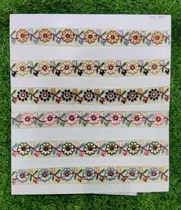 Attractive designer embroidery <b>lace</b> fabric for dress floral <b>lace</b> trim garment decoration textile supplier - Product Image 1