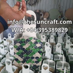 Boîte à plusieurs étages en nacre à 3 niveaux avec couvercle pour aliments secs, encens ou petites friandises pour le Ramadan et l'Aïd Moubarak - Product Image 3