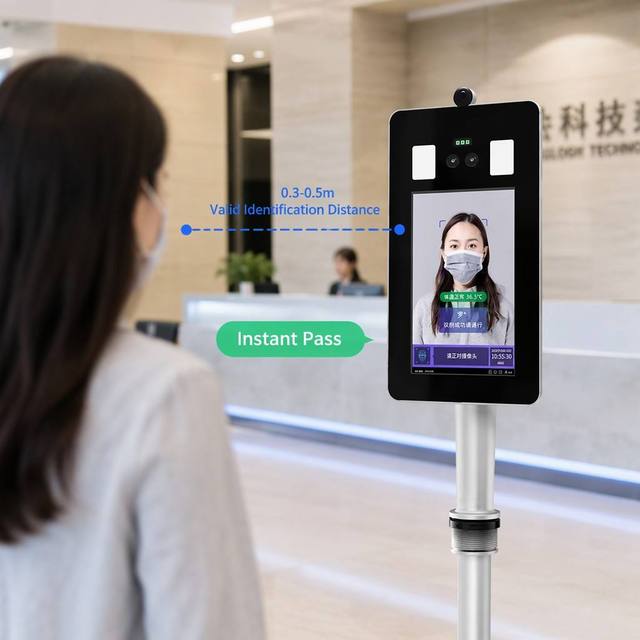 Face Recognition RFID Door Access Controller CCTV Camera Access Control System for Office Building Security