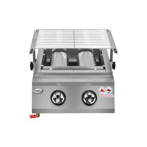 เตาแก๊สอินฟราเรดแบบไร้ควัน Gmax Silver Edition WX-102S 2 หัวเตา - Product Image 3