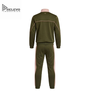 Custom OEM Unisex Sporty Tracksuit Pants Color Blocking Design Drawstring Closure Side Pockets Full Length <b>wind</b> <b>breaker</b> hoodie - Product Image 2