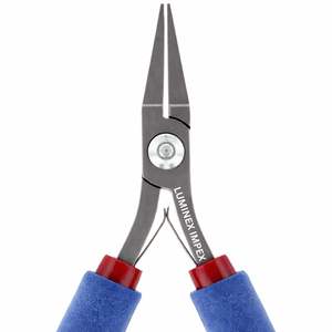 Pince à bec semi-plat semi-pointu, outil de précision pour la fabrication de bijoux, outil manuel professionnel en acier inoxydable de haute qualité et léger - Product Image 4