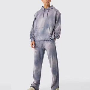 Chándal de Alta Calidad con Acabado de Textura Suave, Chándal con Efecto Ácido para Moda Urbana Informal - Product Image 1
