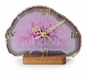 Luxury Handmade Resin Wall Clock Ocean Theme Modern Waterproof Oversized Night Light Mechanical Wedding Home Decor Dining Room - Product Image 3