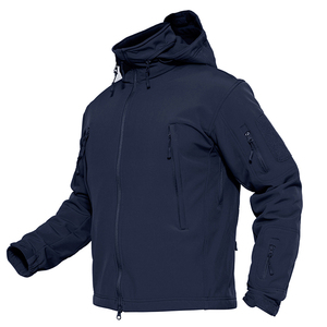 Chaqueta de Invierno Softshell Personalizada para Hombre, Nueva, Cortavientos, Impermeable, con Capucha Desmontable, para Senderismo, Uso Táctico en la Nieve, Estilo Formal - Product Image 3