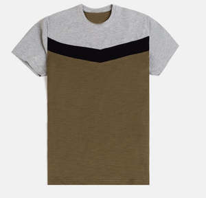 เสื้อยืดผู้ชายสไตล์สปอร์ตเป็นมิตรกับสิ่งแวดล้อม ผลิตจากโพลีเอสเตอร์/คอตตอน ผ้าฟลีซ 220 กรัม ทรงโอเวอร์ไซส์ แขนสั้น คอกลม รับสกรีนโลโก้ตามแบบ - Product Image 1