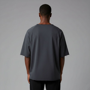 High Quality <b>Hip</b> Hop Style 100% Cotton Jersey 200 GSM Lightweight Gym Wear T-Shirt <b>For</b> Men Breathable Fashionable man T-Shirt - Product Image 2