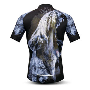 Maillots de cyclisme respirants personnalisés pour femmes, vente en gros, séchage rapide, manches courtes, 100 % polyester, impression par sublimation, OEM personnalisé - Product Image 2