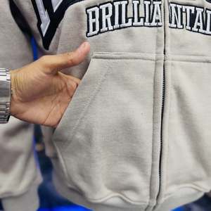 Sudaderas con Capucha Personalizadas de Forro Polar Grueso, Cierre de Cremallera, Tallas Grandes, Lisas o con Logotipo Impreso, Fabricante de Ropa - Product Image 4