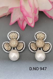 Aretes de Zirconia Multicolor con Forma de Corazón en Acero Inoxidable, Joyería para Chicas, Regalo Perfecto para el Día de San Valentín - Product Image 4