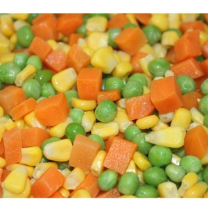 Vegetales Mixtos IQF Premium: Mezcla de 4 Vegetales de Alta Calidad: Zanahoria, Guisantes Verdes, Maíz Dulce y Guisantes Verdes - Product Image 4