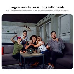 Nouveau projecteur de cinéma A32D haute luminosité pour jeux Linux 4K 1080P Full HD Netflix 2026 sans fil WIFI Bluetooth pour l'histoire des enfants - Product Image 4