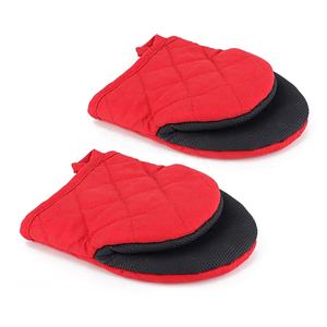 Oven Mitts Cooking Mitts Heat Resistant <b>Pot</b> <b>Holder</b> with Non Skid Grip and Hanging Loop Oven Gloves - Product Image 1