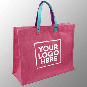 High Capacity Jute Picnic Tote <b>Bag</b> Custom Logo Eco Friendly Promotional Carry <b>Bag</b> - Product Image 1