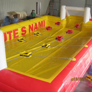 Cancha de Fútbol Inflable en Oferta, Material de PVC, Capacidad de 1000 kg, para 16 Personas, Entretenimiento Comercial al Aire Libre - Product Image 1