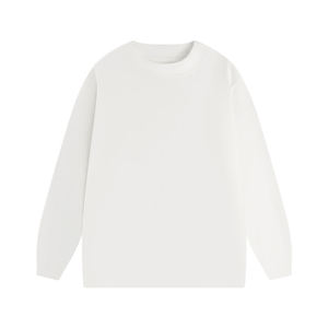 Sudadera de Manga Larga 100% Algodón 380GSM con Diseño Recortado, Impresión Digital Personalizada, Transpirable, Estilo Casual Urbano - Product Image 2