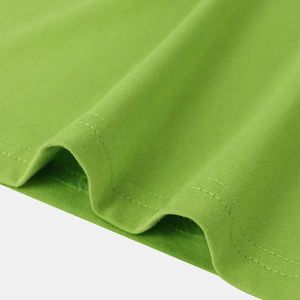 Camiseta Verde de Manga Corta para Hombre con Estampado de Piña de Dibujos Animados, Cuello Redondo, Estilo Casual, Corte Regular, Tejido de Punto Jersey de Algodón - Product Image 4