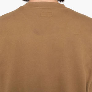 Pull en tricot à col rond surdimensionné pour femme, couleur unie, manches longues, épaules tombantes, vêtement d'automne, coupe classique, 100% acrylique - Product Image 6