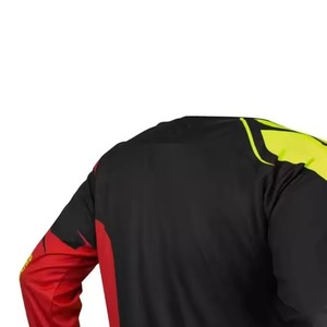 ชุดมอเตอร์ครอสเสื้อและกางเกงแบบคอมโบ ดีไซน์สั่งทำพิเศษ ชุดมอเตอร์ครอสแขนยาว พิมพ์ลายแบบซับลิเมชั่น ชุดกีฬามอเตอร์ครอส ชุดแข่งรถ - Product Image 4